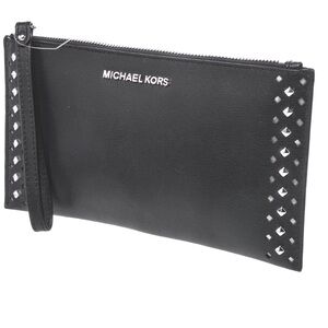 EUC Navy Blue Jet Set Michael Kors Wrist Clutch